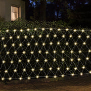 2Mx3M Christmas Lights Net String Light Decorations Warm 504 LED Jingle Jollys XMAS-NE500-2X3-WARM