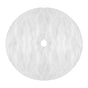 Jingle Jollys Christmas Tree Skirt 120cm Plush Xmas Fluffy Ornaments Decor White XMAS-SKIRT-PLUSH-WH-120