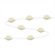 Jingle Jollys 15M Christmas Lights Permanent String Eaves Light 36 LED Decoration XMAS-ST36-16M-RGB