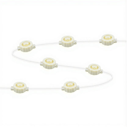 Jingle Jollys 15M Christmas Lights Permanent String Eaves Light 36 LED Decoration XMAS-ST36-16M-RGB
