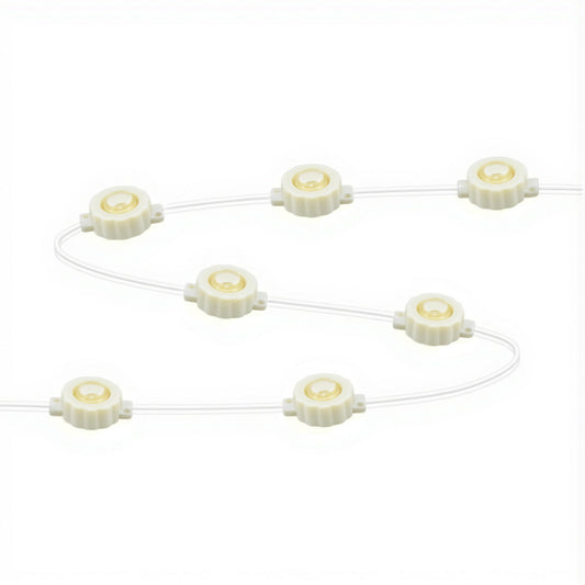 Jingle Jollys 15M Christmas Lights Permanent String Eaves Light 36 LED Decoration XMAS-ST36-16M-RGB