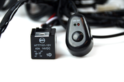 2way LED Universal Driving light Wiring Loom Harness 12V 24V 40A Relay Switch V94-4X4-WIRT-2OPT