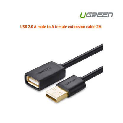 UGREEN USB 2.0 A male to A female extension cable 2M (10316) V28-ACBUGN10316