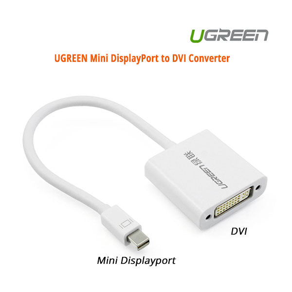 UGREEN Mini DisplayPort to DVI Converter (10402) V28-ACBUGN10402