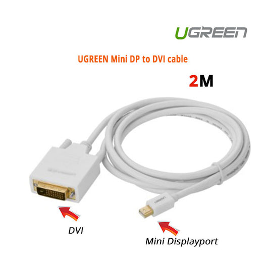 UGREEN Mini DP to DVI cable 2M V28-ACBUGN10405
