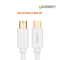 UGREEN Mini DP Male to Male Cable 2M (10429) V28-ACBUGN10429