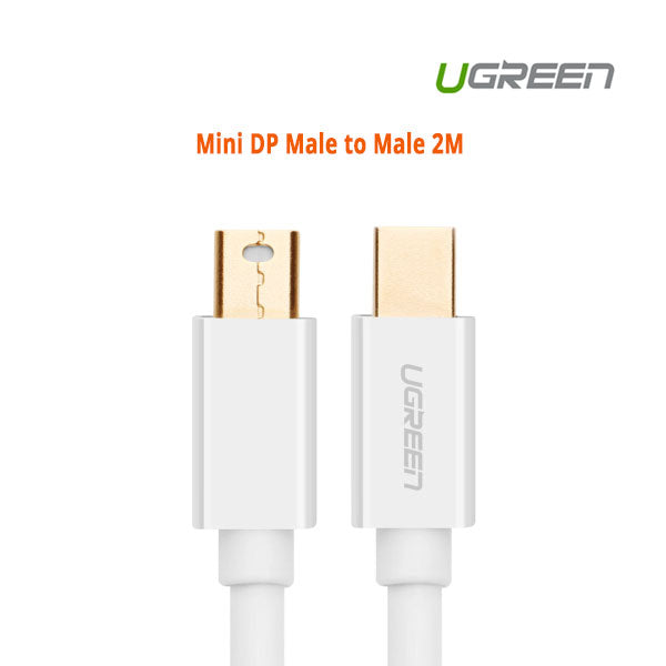 UGREEN Mini DP Male to Male Cable 2M (10429) V28-ACBUGN10429