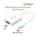 UGREEN Mini Display Port to VGA+Audio Converter cable (10437) V28-ACBUGN10437