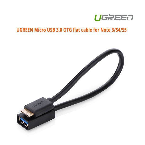 UGREEN Micro USB 3.0 OTG flat cable for Note 3/S4/S5 (10801) V28-ACBUGN10801