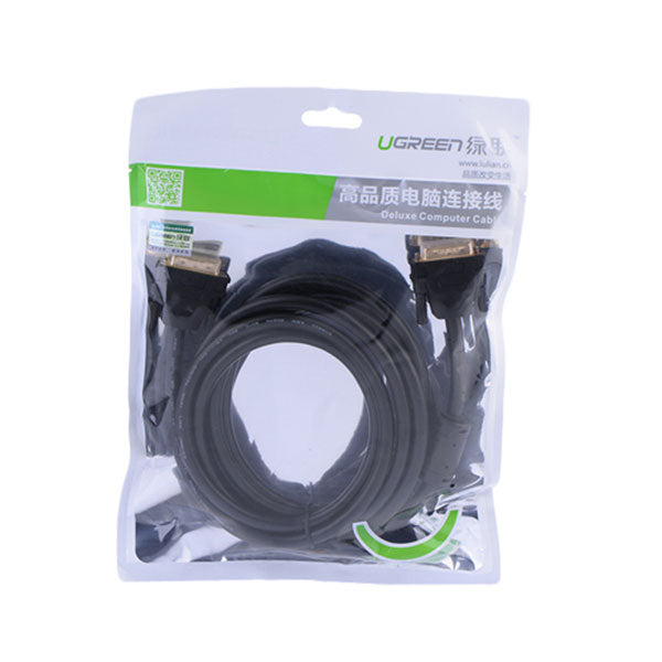 UGREEN DVI Male to Male Cable 5M (11608) V28-ACBUGN11608