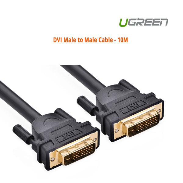 UGREEN DVI Male to Male Cable 10M (11609) V28-ACBUGN11609