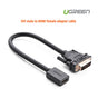 UGREEN DVI male to HDMI female adapter cable (20118) V28-ACBUGN20118