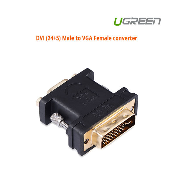 UGREEN DVI (24+5) Male to VGA Female converter (20122) V28-ACBUGN20122