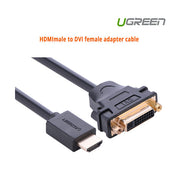 UGREEN HDMImale to DVI female adapter cable (20136) V28-ACBUGN20136