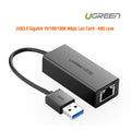 UGREEN USB3.0 Gigabit 10/100/1000 Mbps Network Adapter (20256) V28-ACBUGN20256