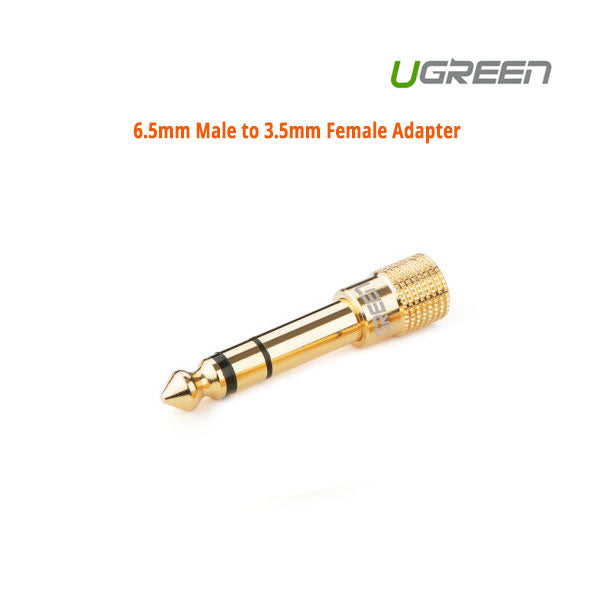 UGREEN 6.5mm Male to 3.5mm Female Adapter (20503) V28-ACBUGN20503