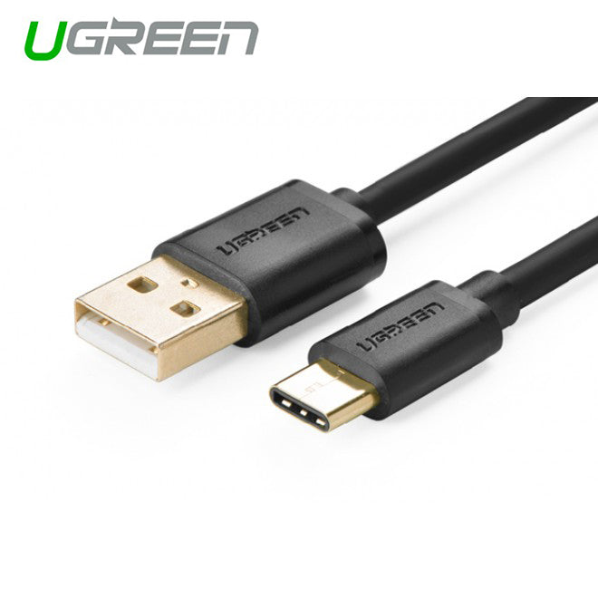 UGREEN USB 2.0 Type A Male to USB 3.1 Type-C Male Charge & Sync Cable - White 1M (30165) V28-ACBUGN30165