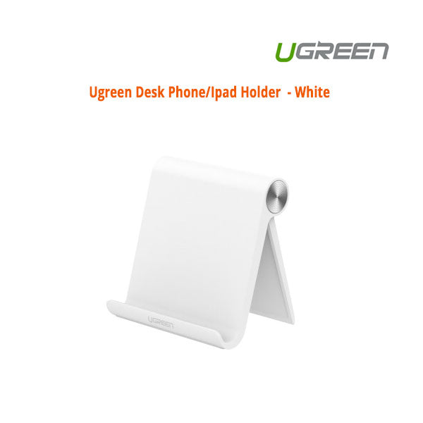 UGREEN Desk Phone/iPad Holder - White (30285) V28-ACBUGN30285