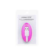 UGREEN USB to Micro USB Key Chain Cable - Pink (30310) V28-ACBUGN30310