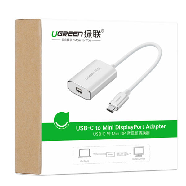 UGREEN USB-C to MIni Display port Adapter (40867) V28-ACBUGN40867