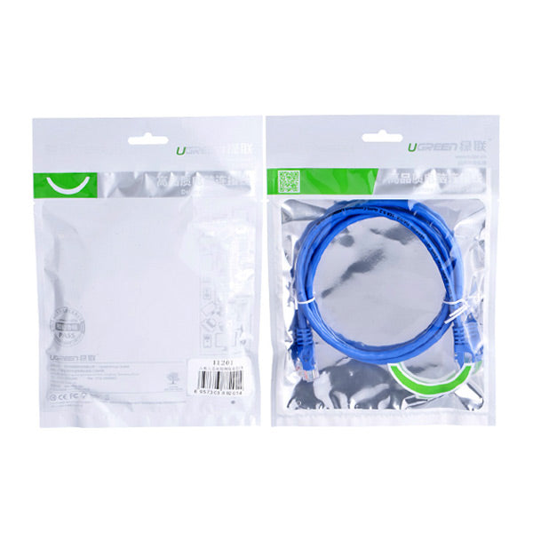 UGREEN Cat6 UTP lan cable blue color 26AWG CCA 20M (11206) V28-ACBUGNCAT6M20