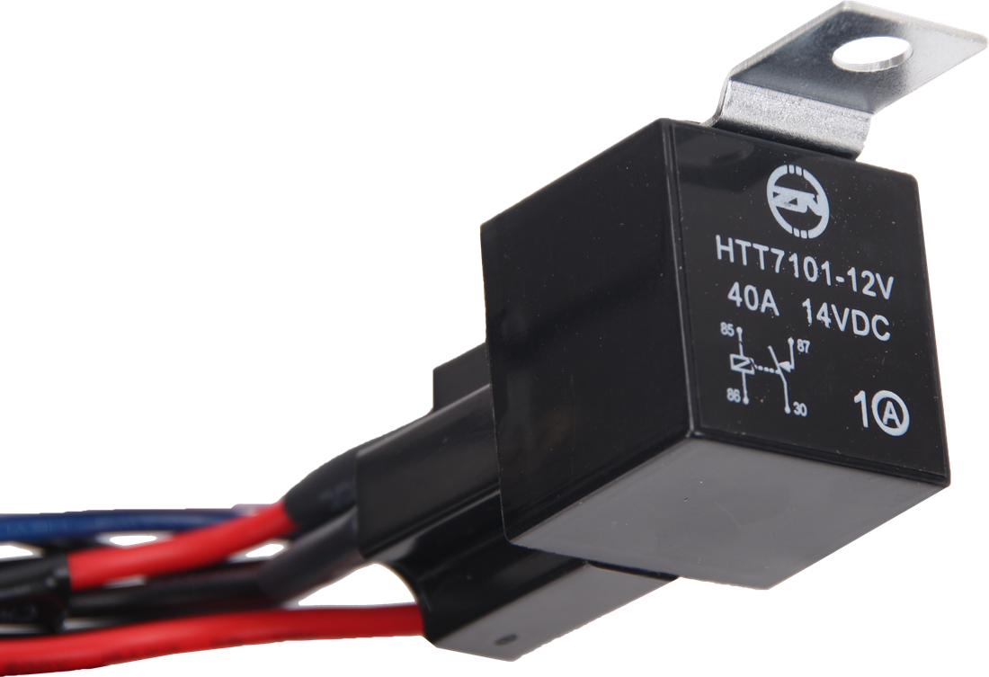 2way LED Universal Driving light Wiring Loom Harness 12V 24V 40A Relay Switch V94-4X4-WIRT-2OPT