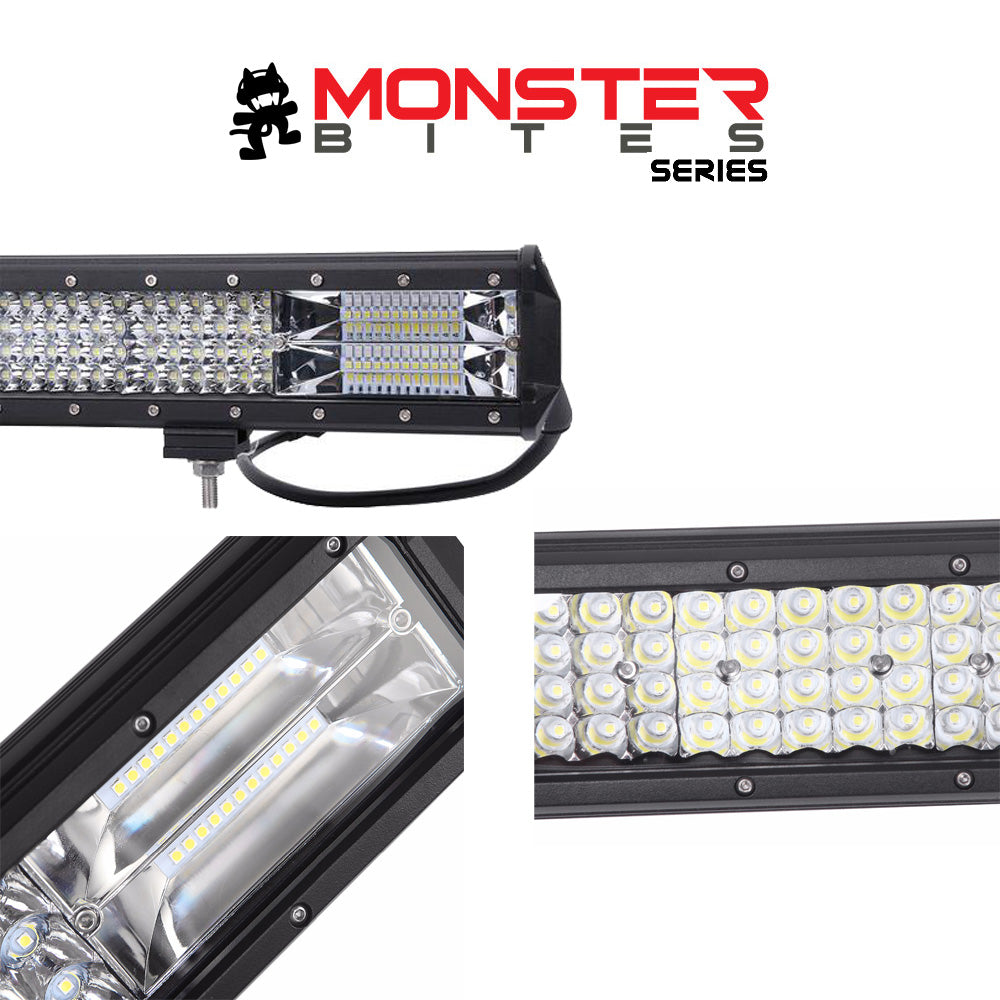 28 inch Philips LED Light Bar Quad Row Combo Beam 4x4 Work Driving Lamp 4wd V94-4X4-LB3M-L28HS