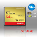 SanDisk 64GB Extreme CompactFlash Card with (write) 85MB/s and (Read)120MB/s - SDCFXSB-64G V28-FFCSAN64GCFEB120