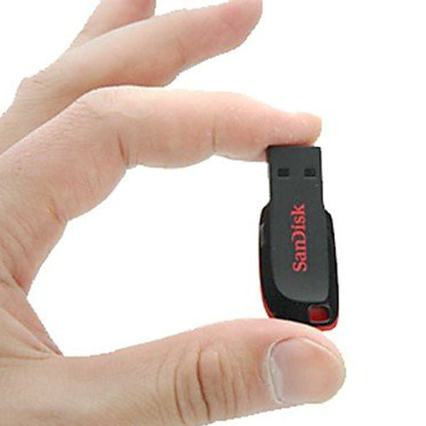 Sandisk Cruzer Blade CZ50 128GB USB Flash Drive V28-FUSSAN128GCZ50
