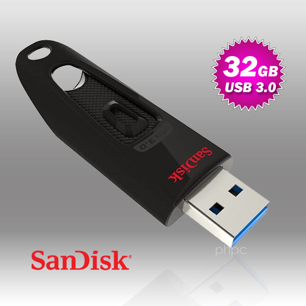SanDisk Ultra CZ48 32G USB 3.0 Flash Drive (SDCZ48-032G) V28-FUSSAN32GCZ48U3