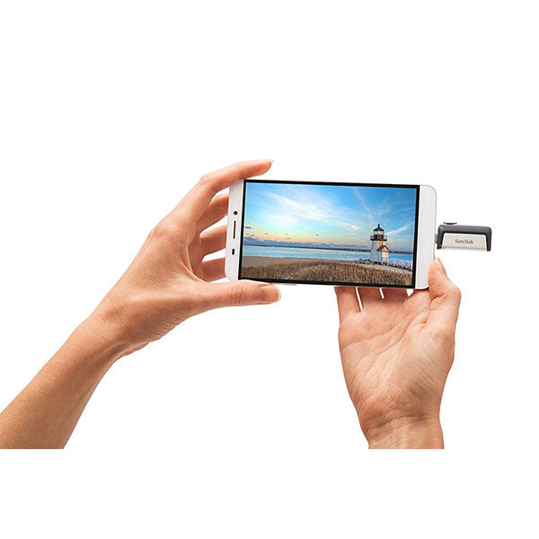 SANDISK ULTRA 32GB SDDDC2-032G Dual USB Drive Type-C 3.1 V28-FUSSAN32GSDDDC2