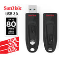 SanDisk Ultra CZ48 32G USB 3.0 Flash Drive (SDCZ48-032G) V28-FUSSAN32GCZ48U3