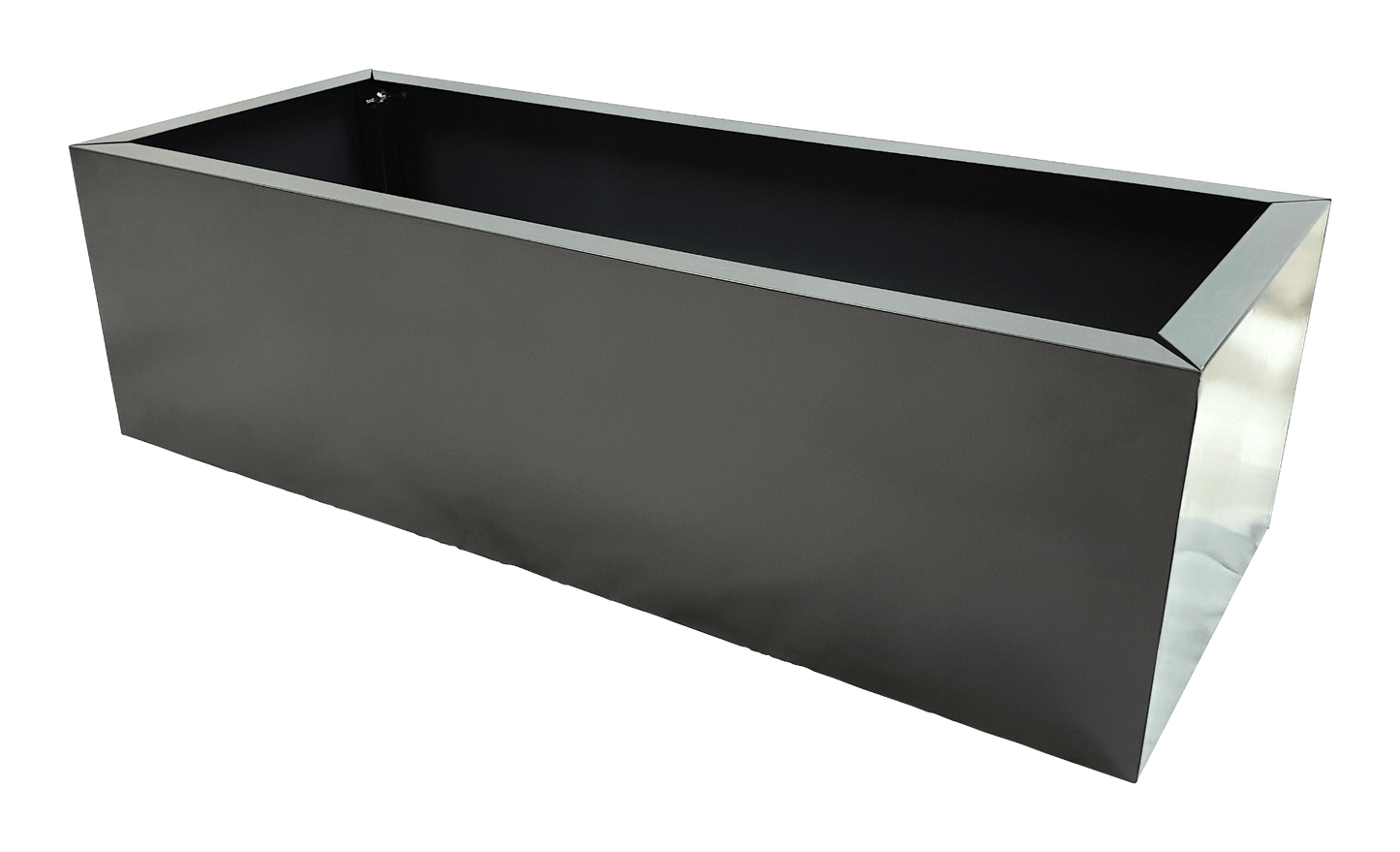 Grey Metal Planter Small V77-1018794