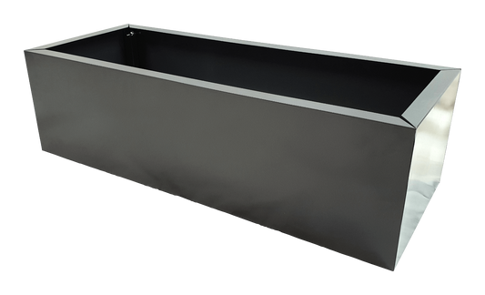 Grey Metal Planter Small V77-1018794