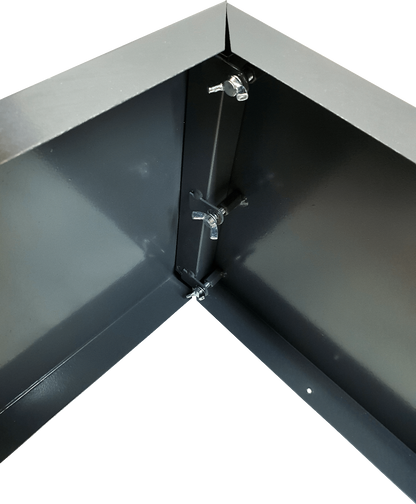 Grey Metal Planter Small V77-1018794