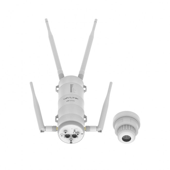 WAVLINK AC1200 High Power Outdoor Gigabit Wi-Fi Range Extender (Aerial HD4) WS-WN572HG3 V28-NETWINWSWN572HG3
