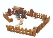 Wooden fence- set of 4 V59-891