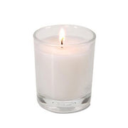 10 White Wax Clear Glass Holder Votive Candle - Wedding Event Centrepiece Table Decoration V382-CLEAR-GLASS-WHITE-WAX