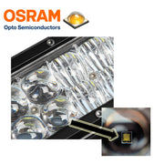 23inch Osram LED Light Bar 5D 144w Sopt Flood Combo Beam Work Driving Lamp 4wd V94-4X4-LB3M-L23C-5D