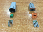 Deutsch DT 4-Way 4 Pin Electrical Connector Plug Kit #DT4 Trailer Waterproof AU V94-4X4-DTPLUG-4OPT