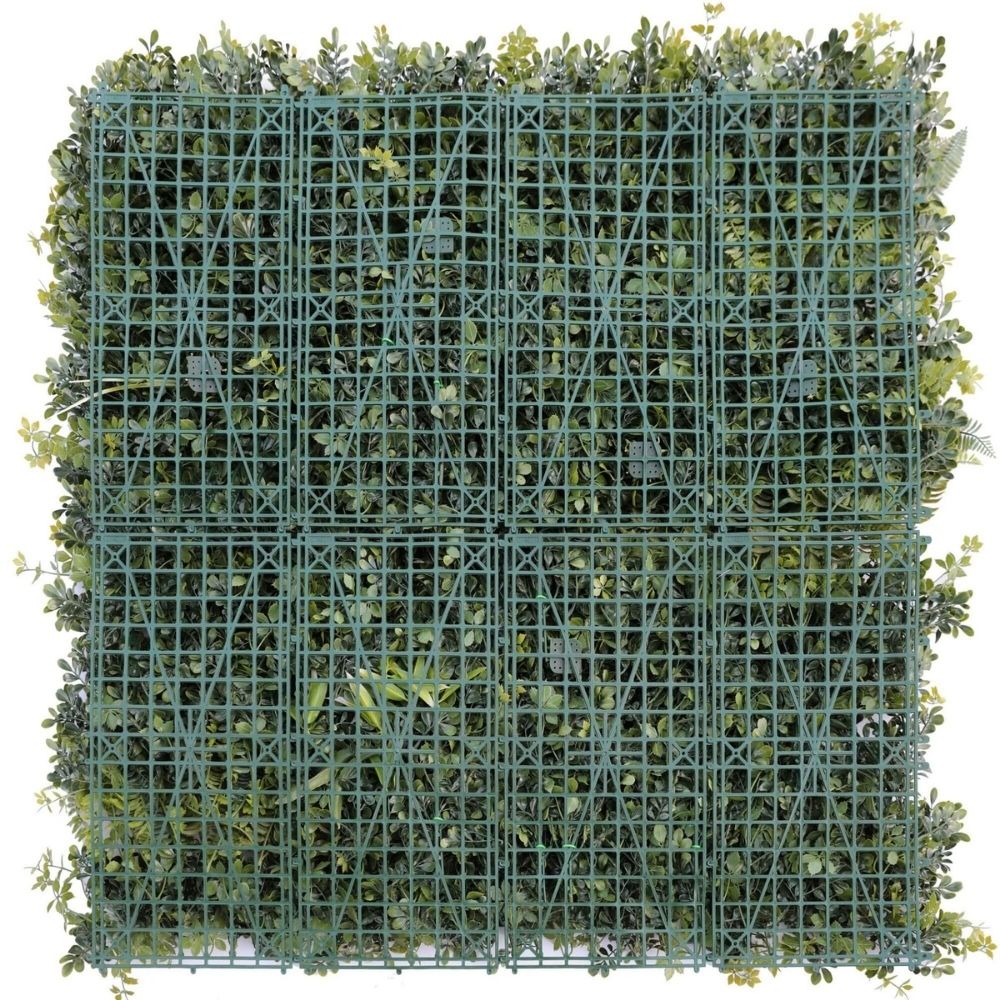 Vista Green Vertical Garden Green Wall UV Resistant 100cm x 100cm V77-1097689