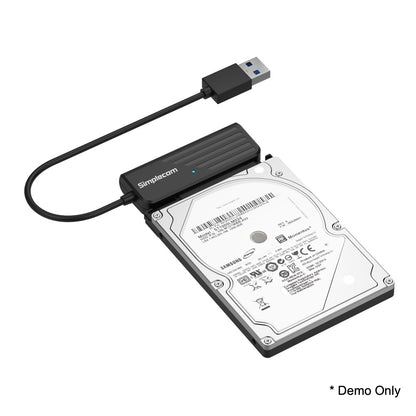 Simplecom SA205 Compact USB 3.0 to SATA Adapter Cable Converter for 2.5" SSD/HDD V28-SA205
